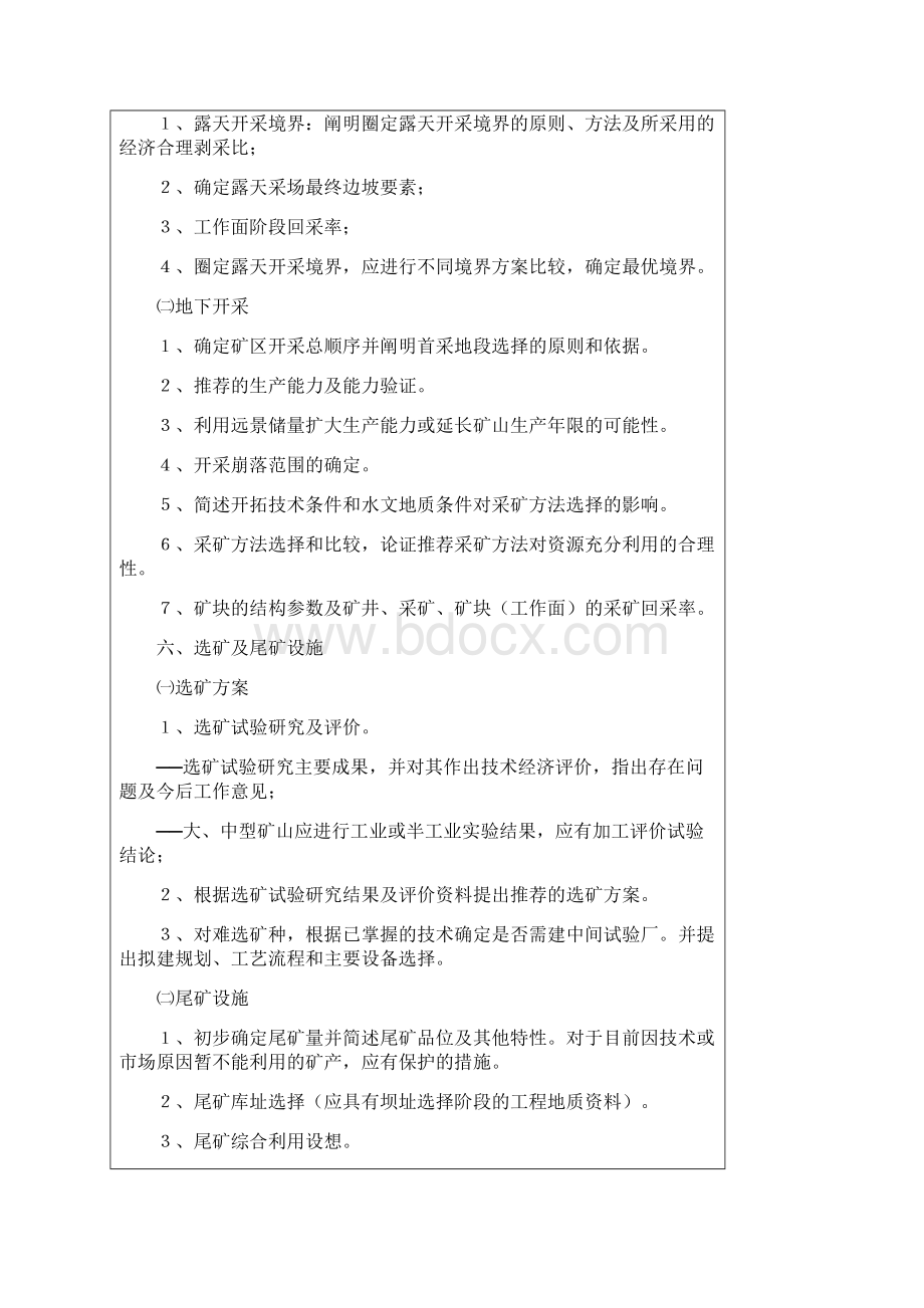 矿产资源开发利用方案编写内容要求.docx_第3页