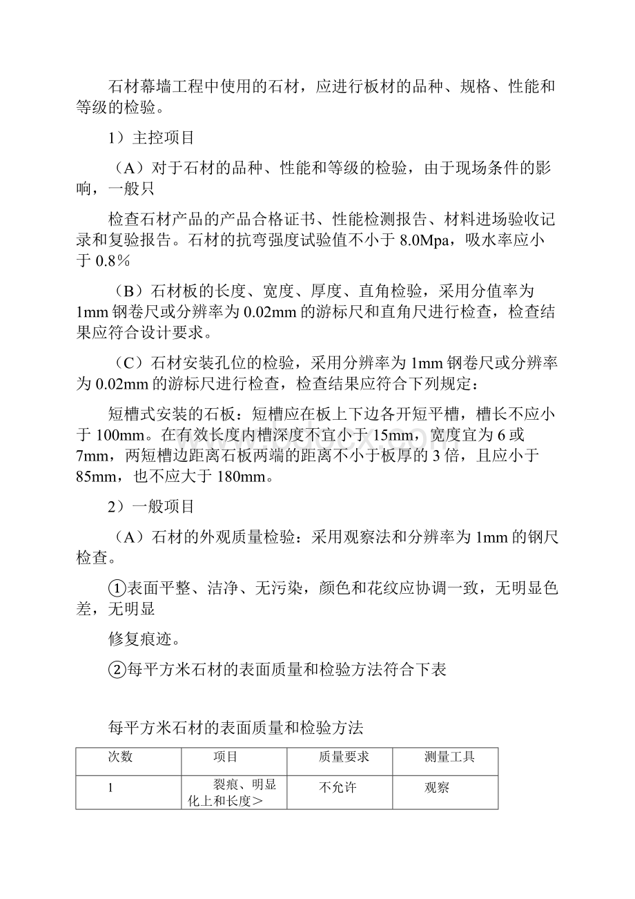 石材幕墙施工质量标准.docx_第2页