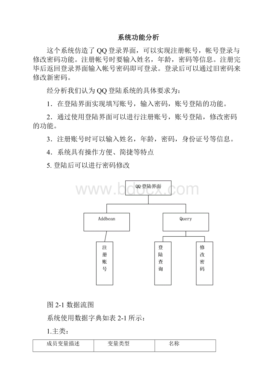 JSP课程设计QQ登陆系统含源代码.docx_第3页