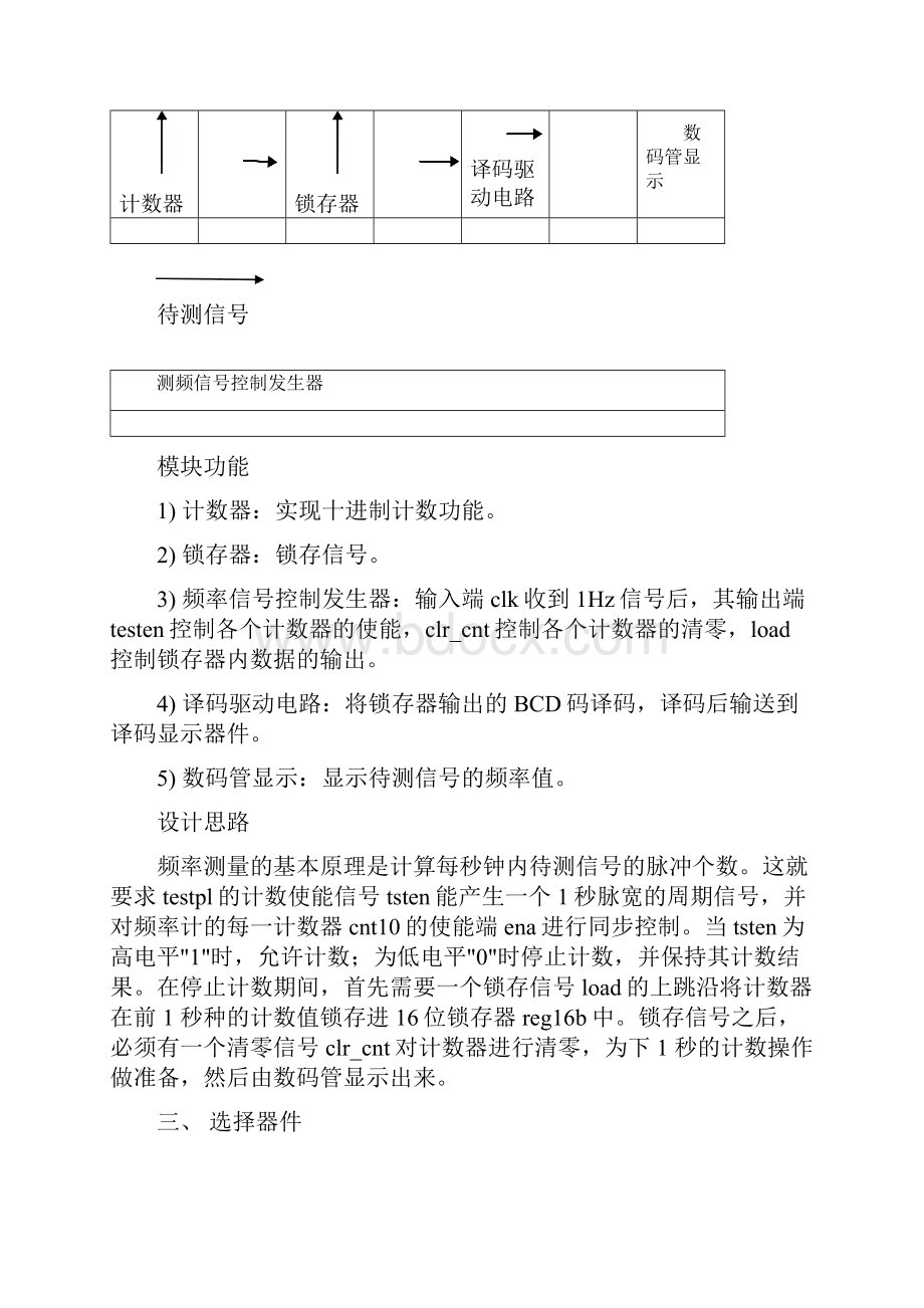 电子课程设四位十进制计数器.docx_第2页