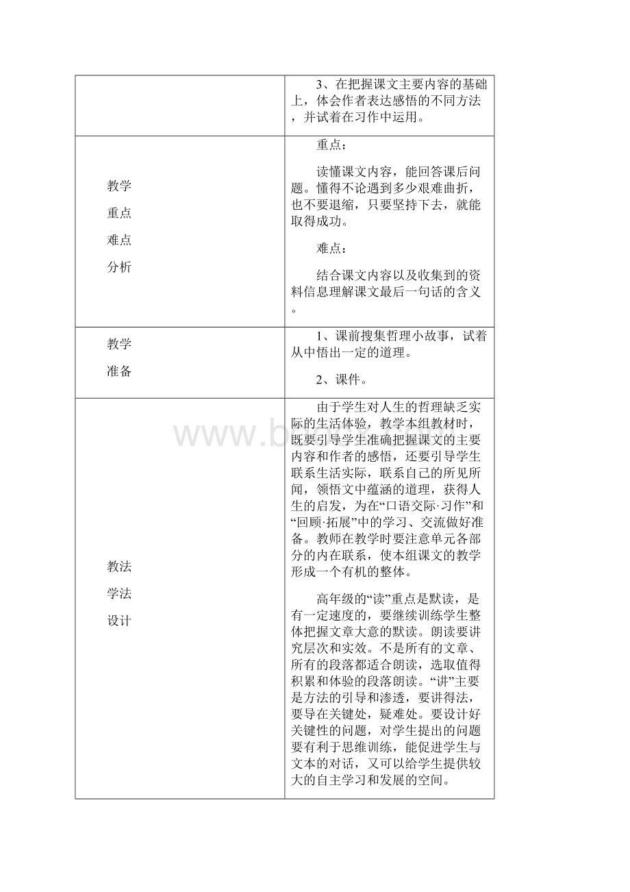 语文学期第一单元备课课时备课讲评.docx_第2页