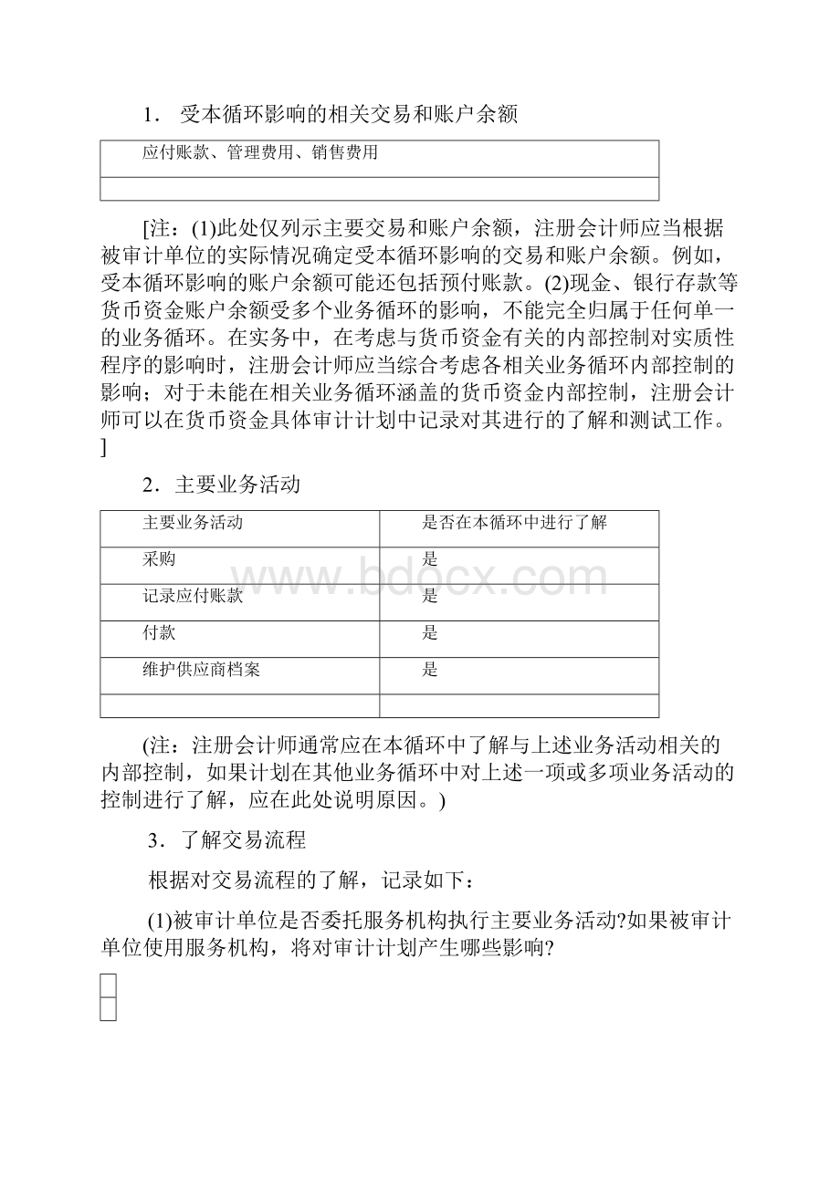 1采购与付款循环业务流程层面了解和评价内部控制.docx_第3页