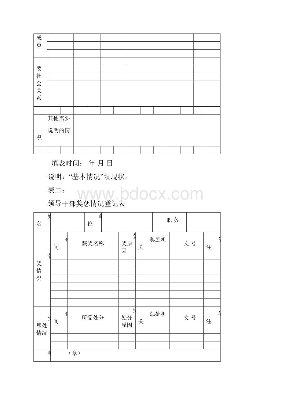 廉政档案登记表 2.docx_第3页