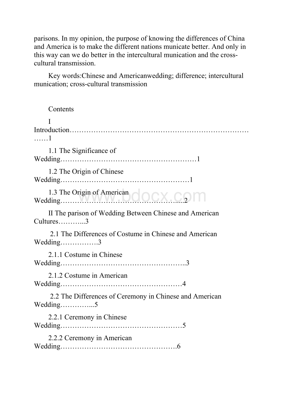 中西方婚礼在文化上的对比论文英文.docx_第2页