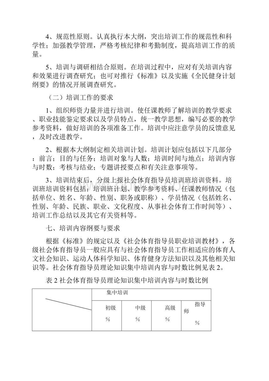 社会体育指导员职业技能培训大纲doc.docx_第3页