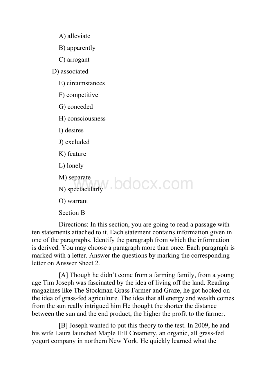 大学英语六级考试真题答案完整版第三套.docx_第3页