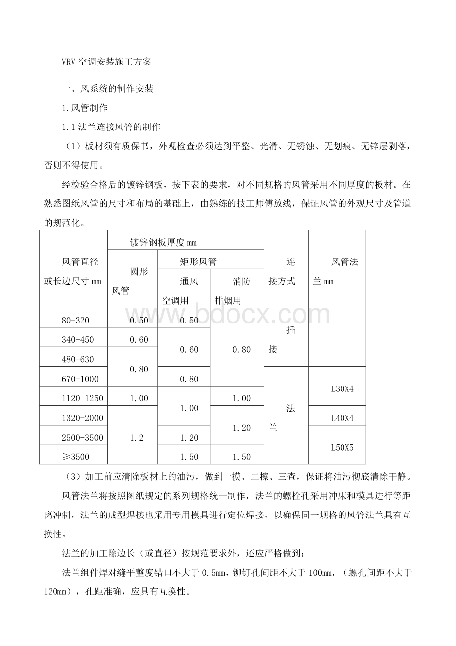 VRV空调施工方案全.docx_第1页