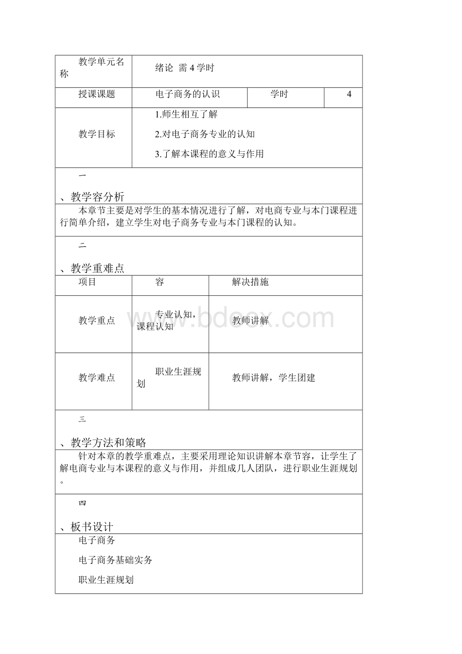 电子商务基础实务课堂教学设计.docx_第3页