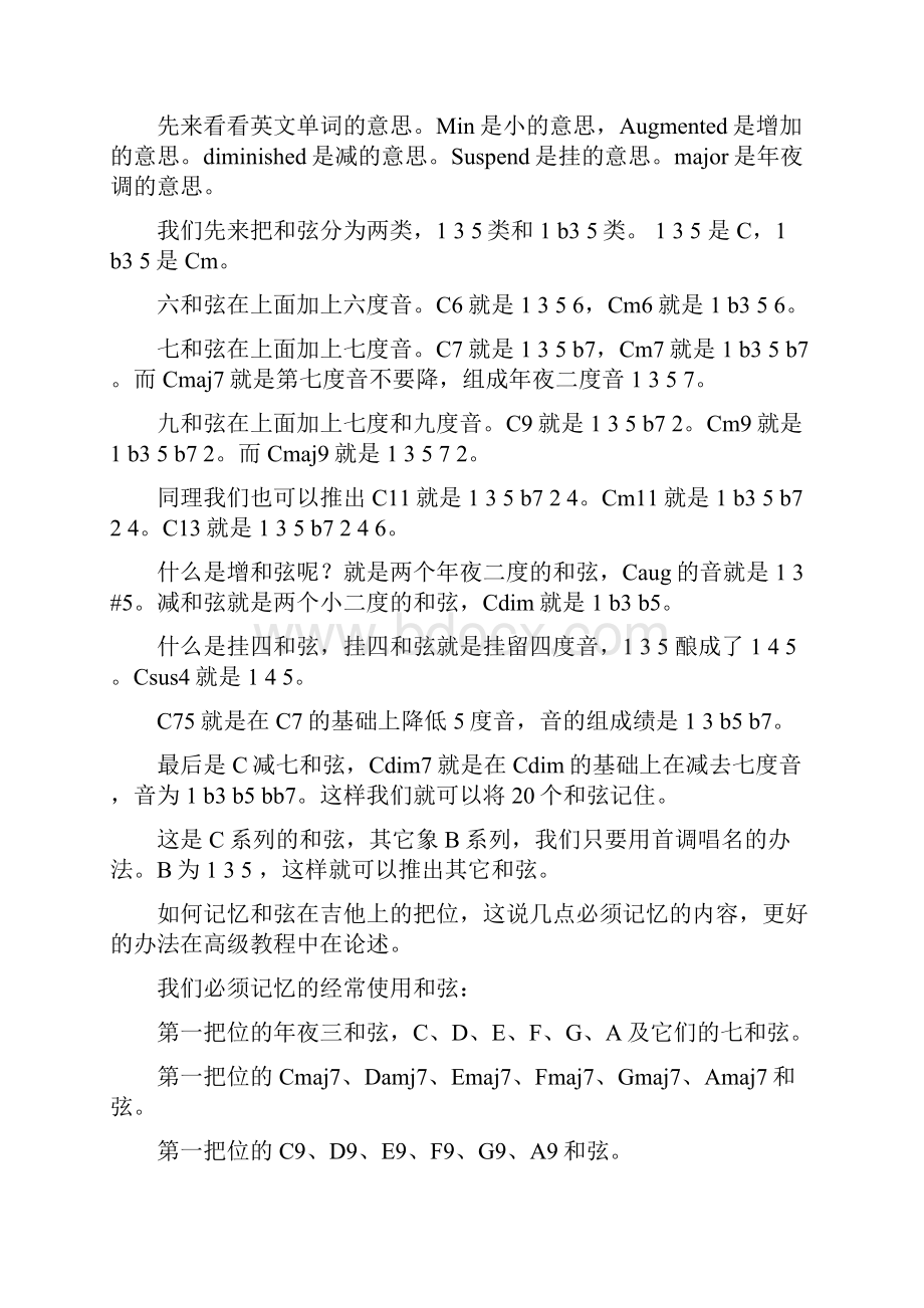 吉他和弦指法图CDEFGAB系列大全之欧阳数创编.docx_第3页