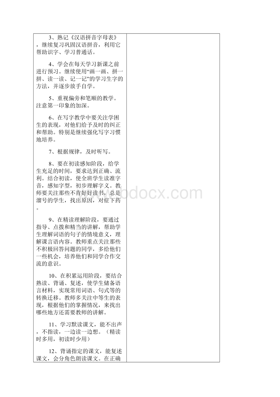 苏教版小学语文二年级上册全册教学计划及教案.docx_第3页