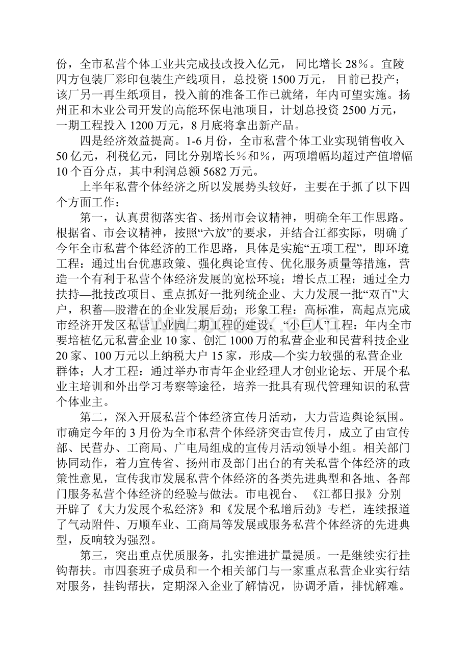 在全市私营个体经济工作会议上的讲话.docx_第2页