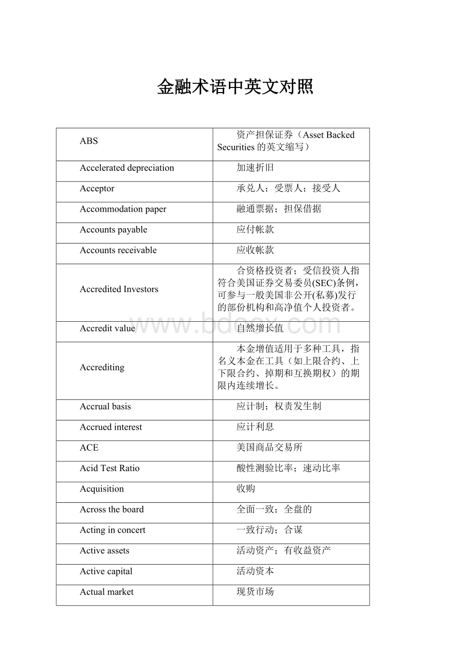 金融术语中英文对照.docx_第1页