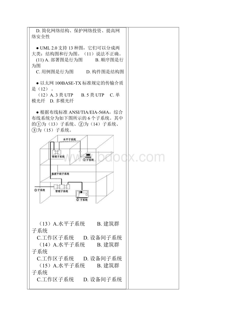 系统集成管理考试试题.docx_第3页