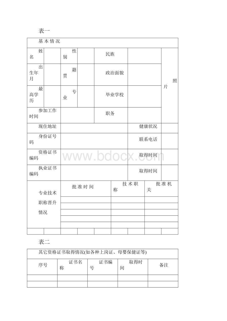 护理人员档案.docx_第2页