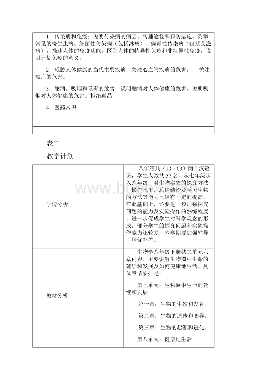 八年级下册生物电子教案 全册.docx_第3页