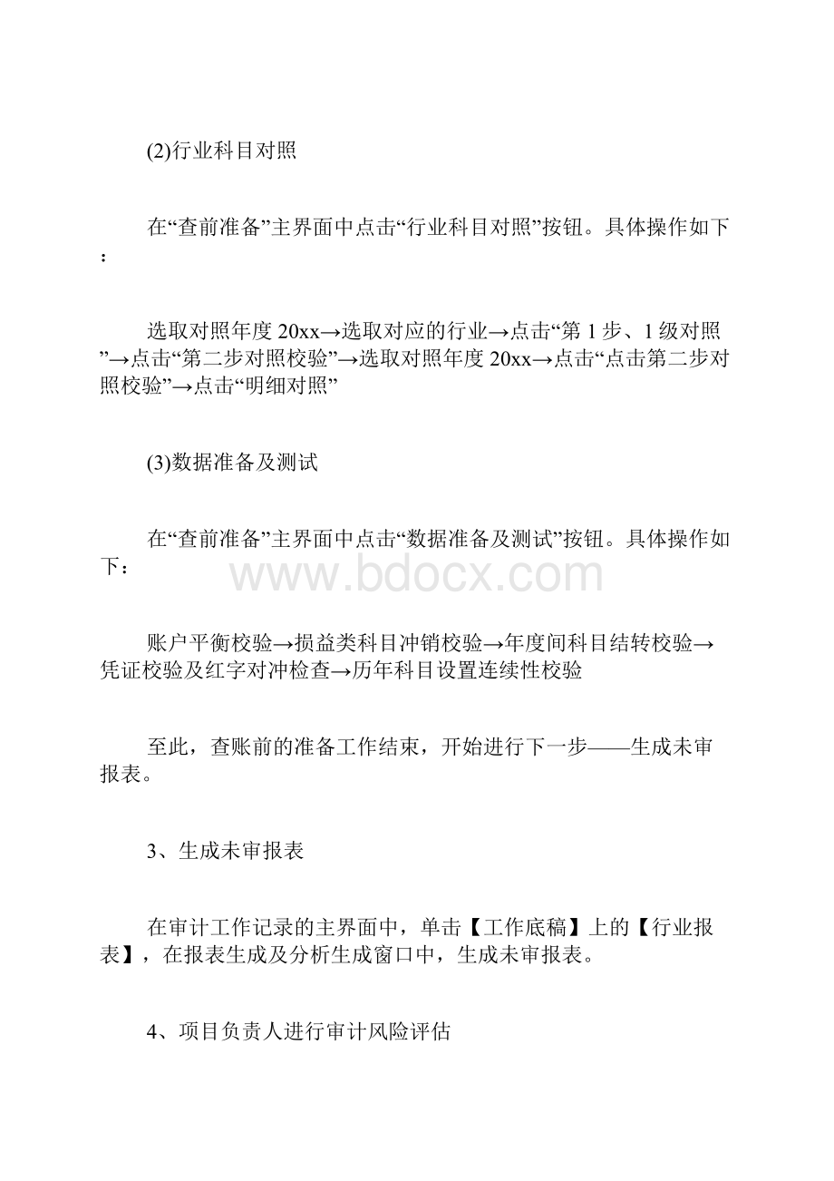 审计电算化实习报告.docx_第3页