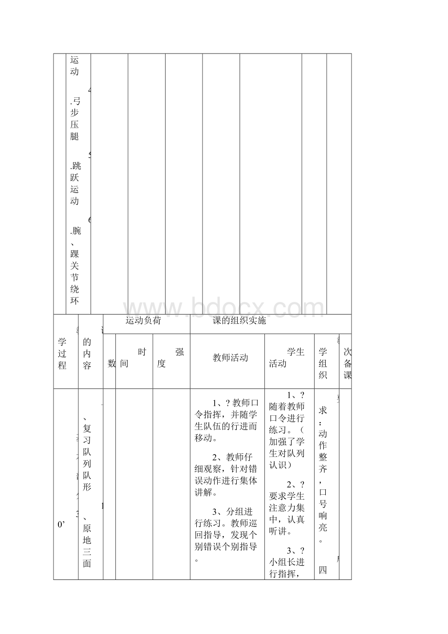 八年级体育与健康课教案.docx_第3页