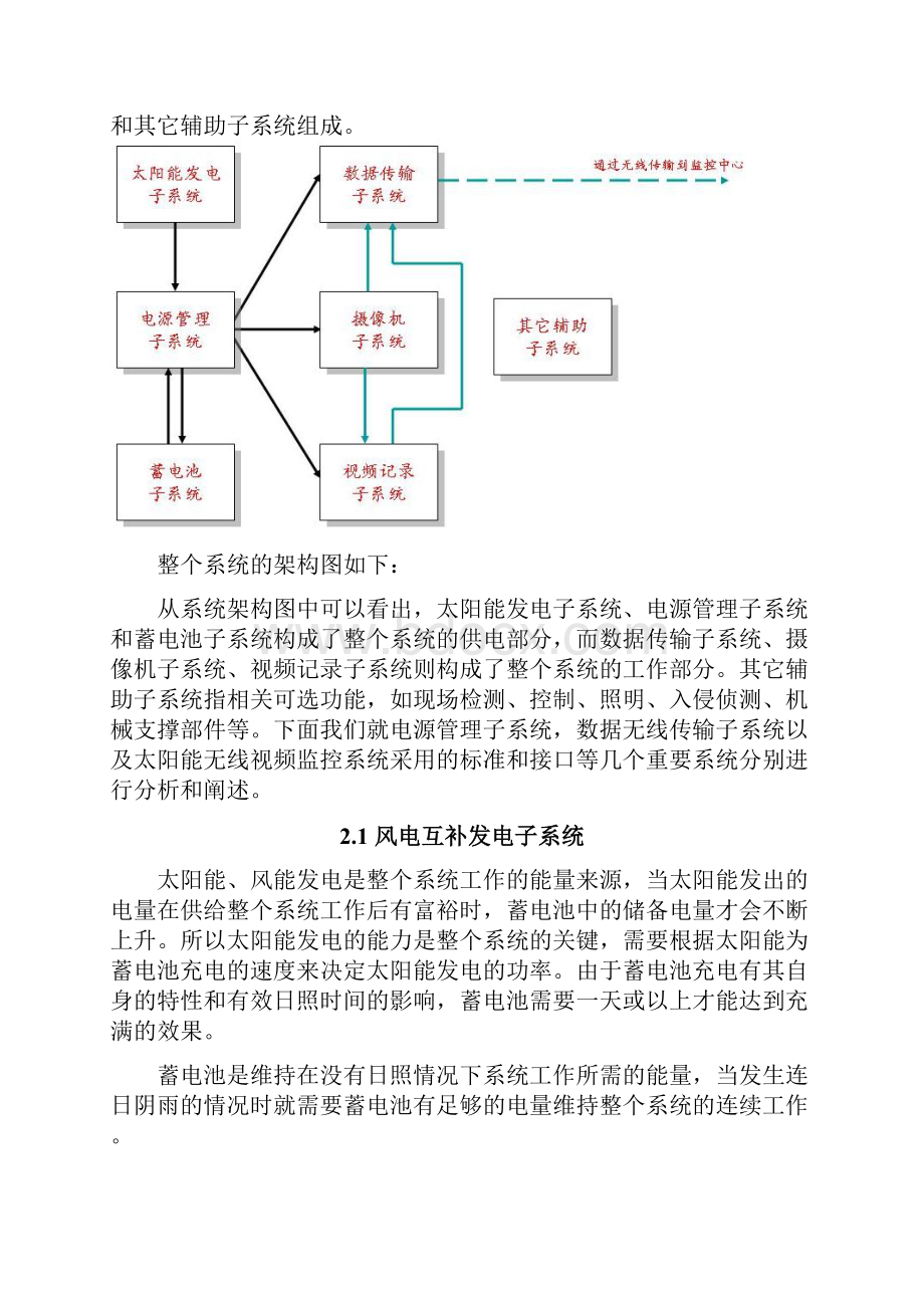 风光互补无线远程视频监控系统方案.docx_第3页