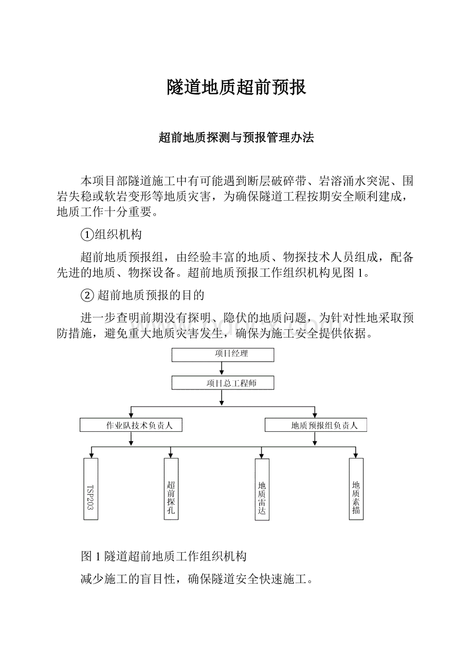 隧道地质超前预报.docx_第1页