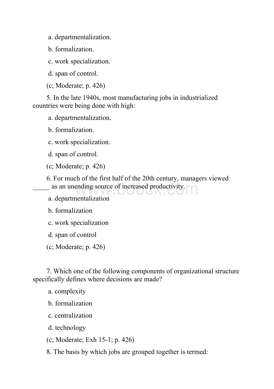 组织行为学英语习题集.docx_第2页