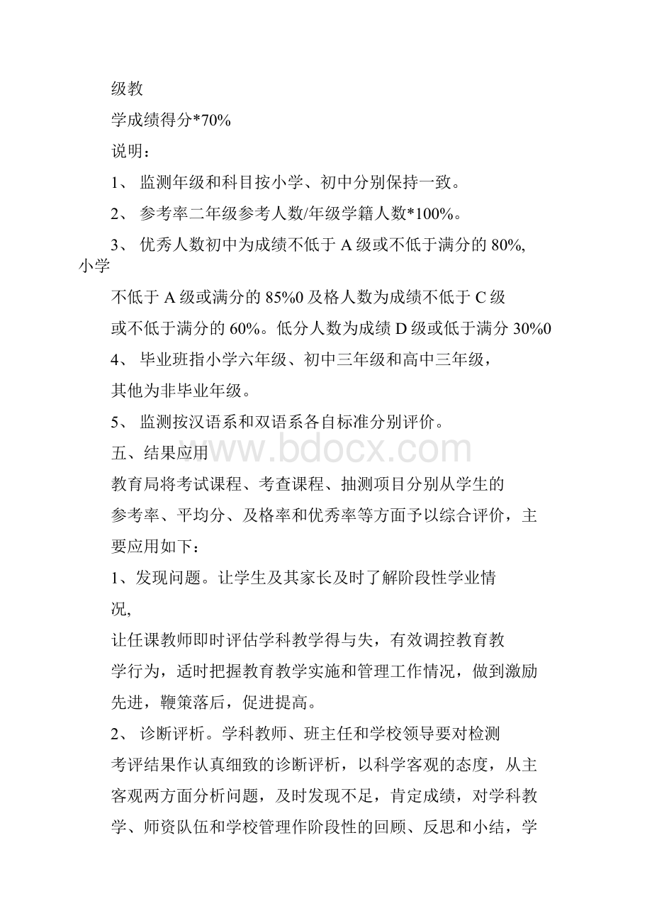 中小学教学质量监测方案.docx_第3页