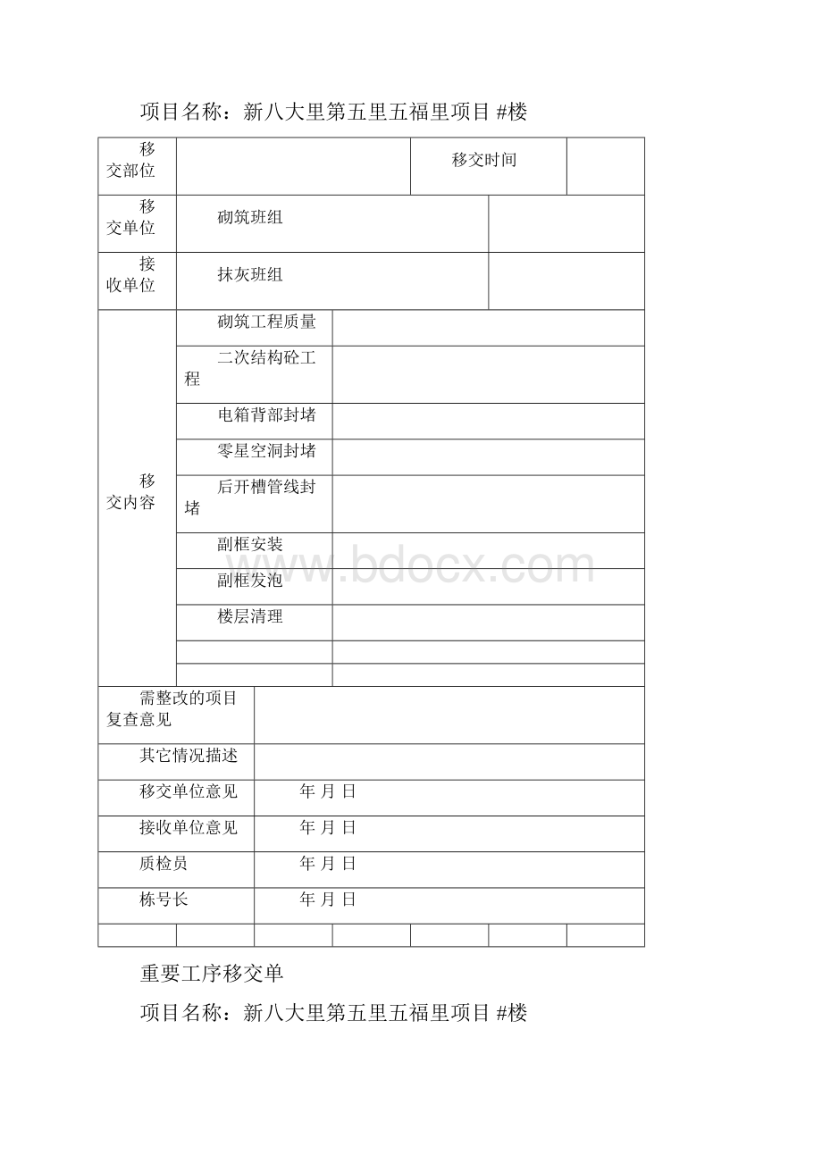 工作工序移交单.docx_第2页