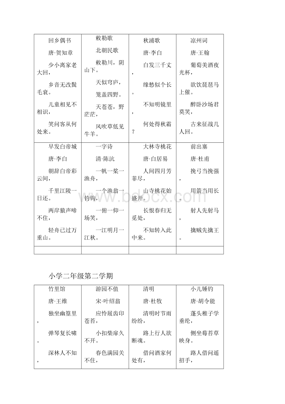 沪教版小学15年级语文教材古诗汇总.docx_第3页