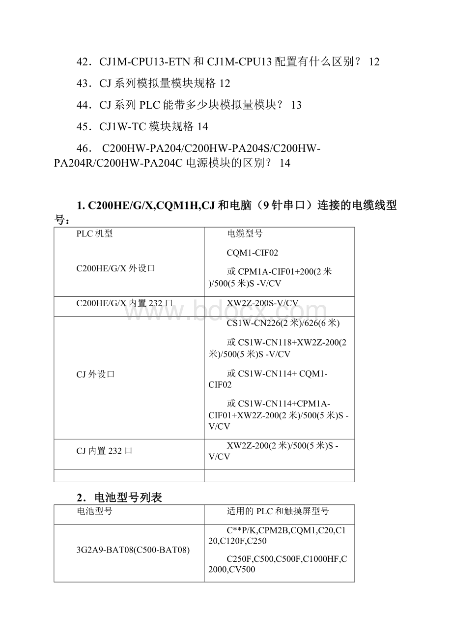 欧姆龙PLC常见使用问题新手必看.docx_第3页