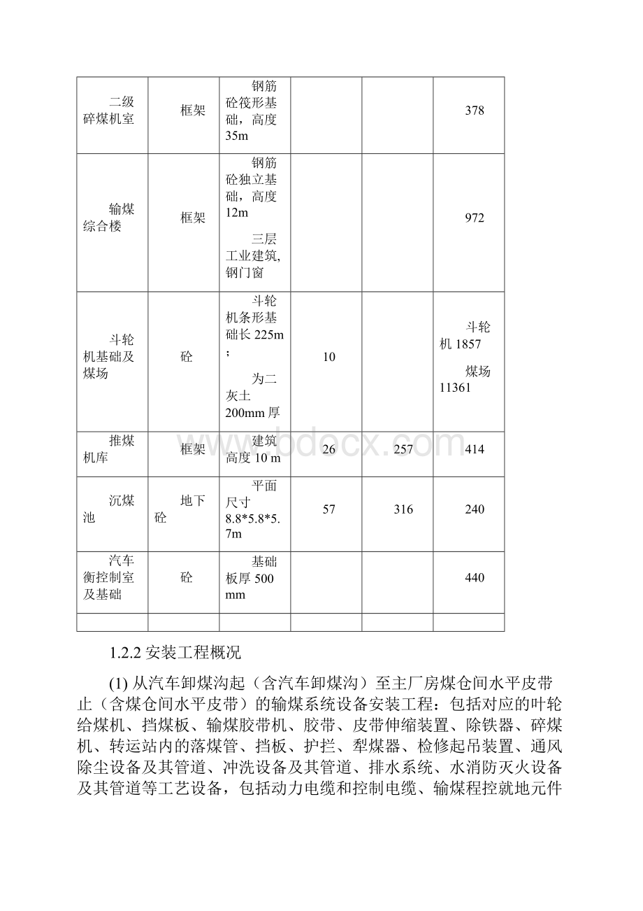 开远电厂输煤系统施工总组织设计2.docx_第3页