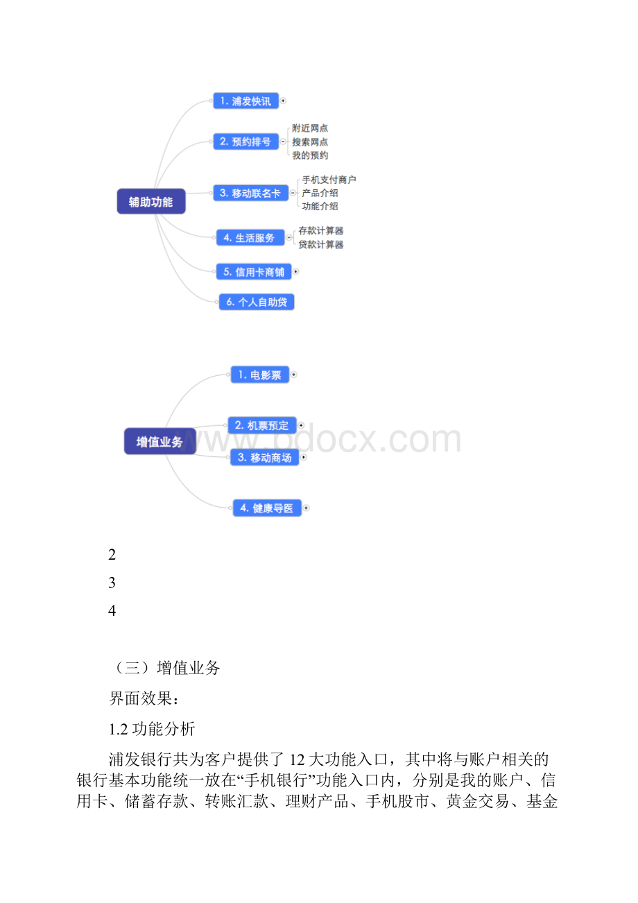 浦发手机银行测评报告.docx_第2页