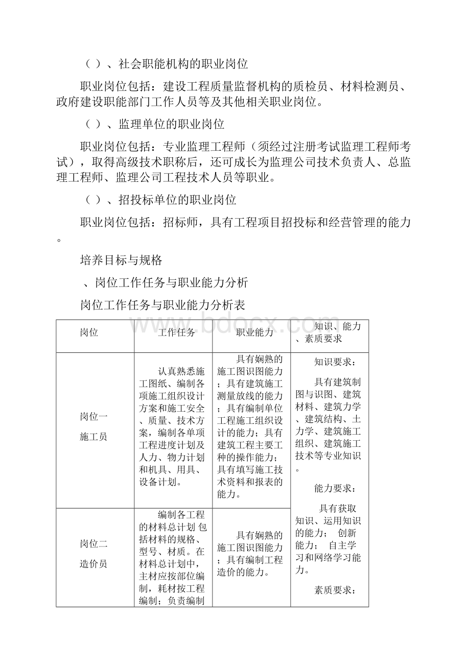 建筑工程管理专业教学标准.docx_第2页