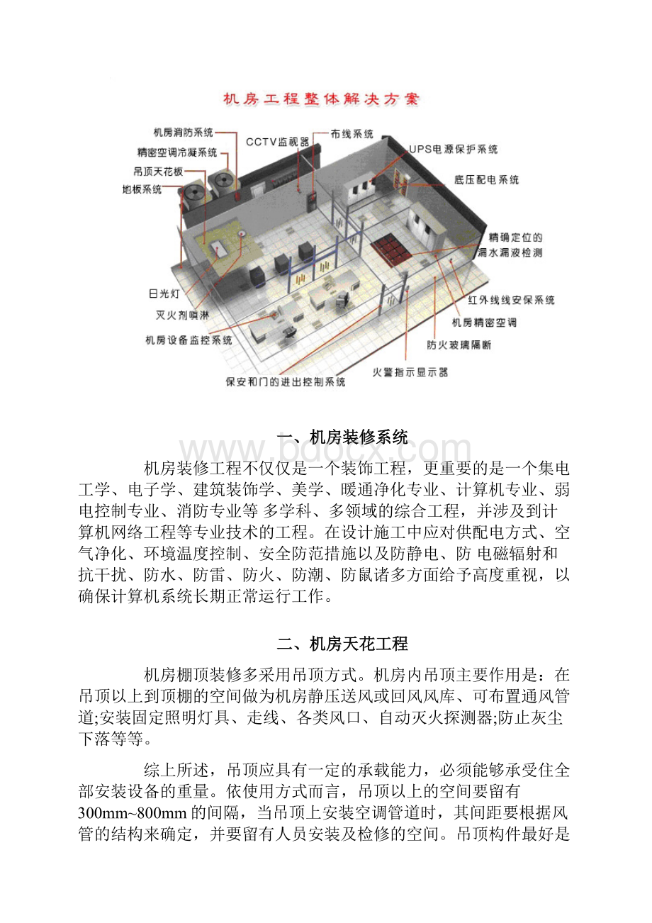 弱电机房工程设计施工方案.docx_第2页