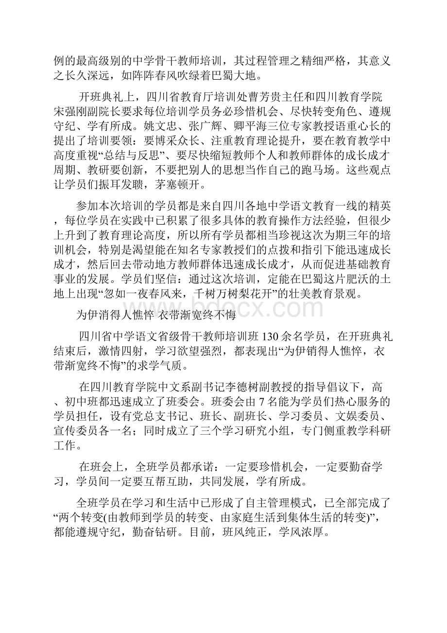 四川省中学语文省级骨干教师培训.docx_第2页