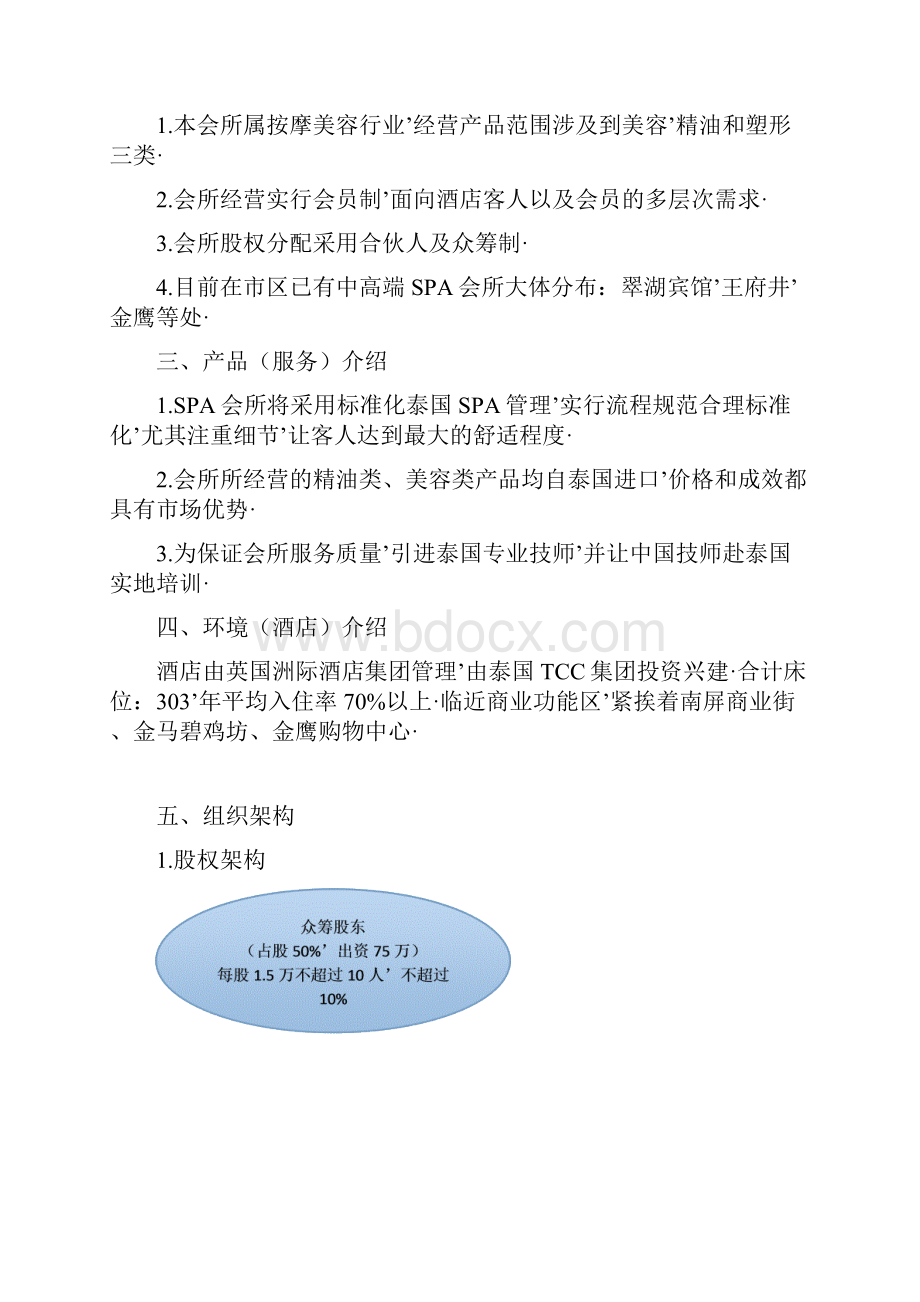 报审完整版泰式SPA会所投资经营项目商业计划书.docx_第3页