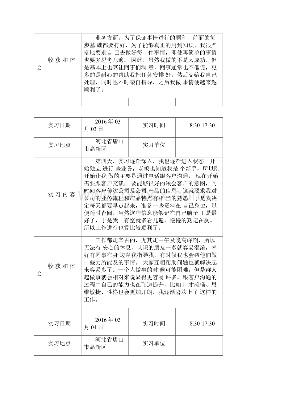 商店收银毕业实习日志25篇.docx_第3页