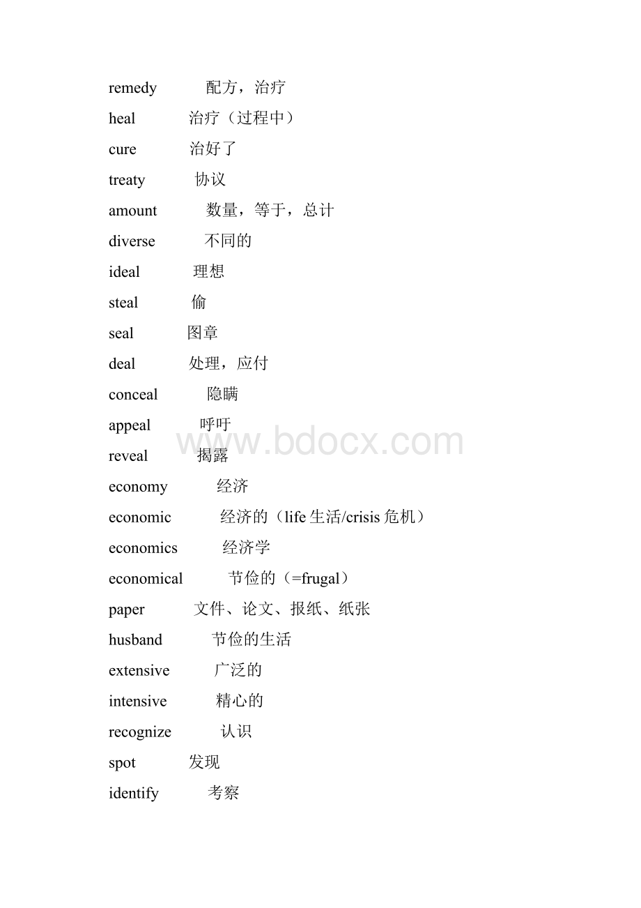 新东方大学英语四级强化班词汇.docx_第2页