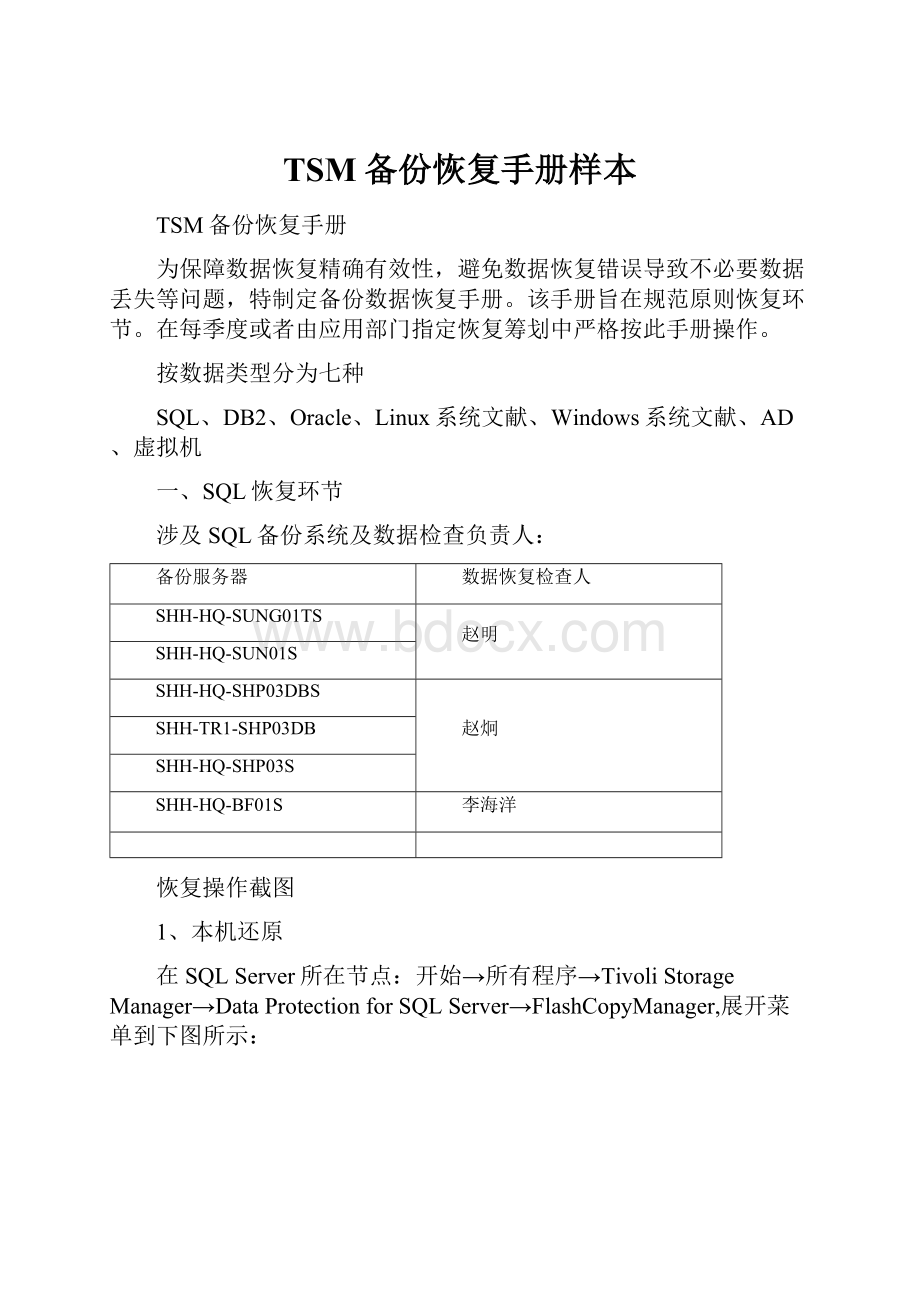 TSM备份恢复手册样本.docx_第1页