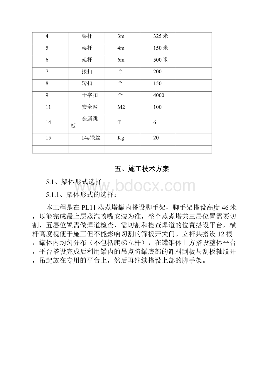 针叶浆改造蒸煮塔脚手架施工方案.docx_第3页