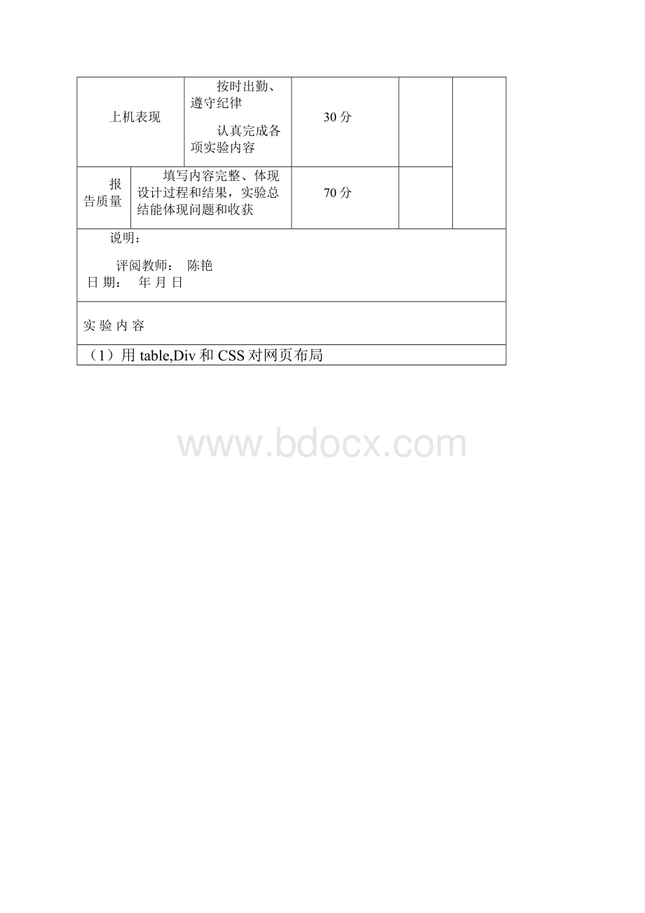 《Web系统与技术》实验报告.docx_第2页