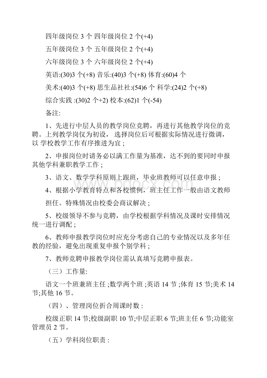 小学教师岗位竞聘方案最新.docx_第2页