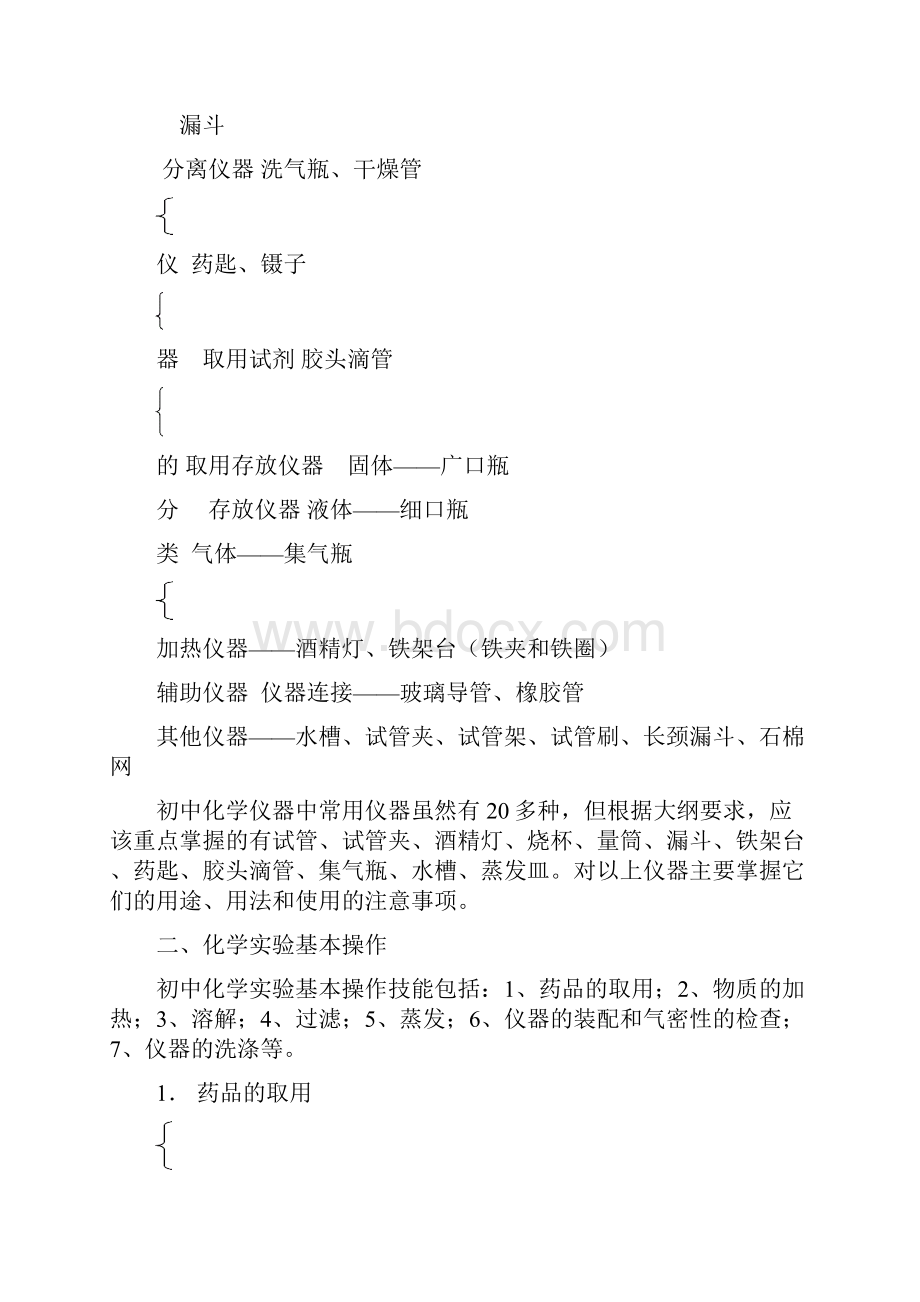 中考化学实验指点汇总.docx_第2页