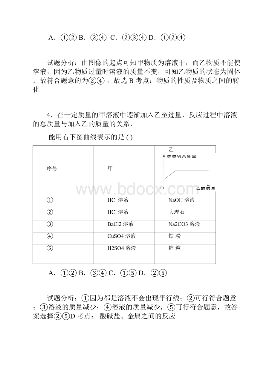 中考化学训练酸与碱选择题图表题图表判断型.docx_第3页