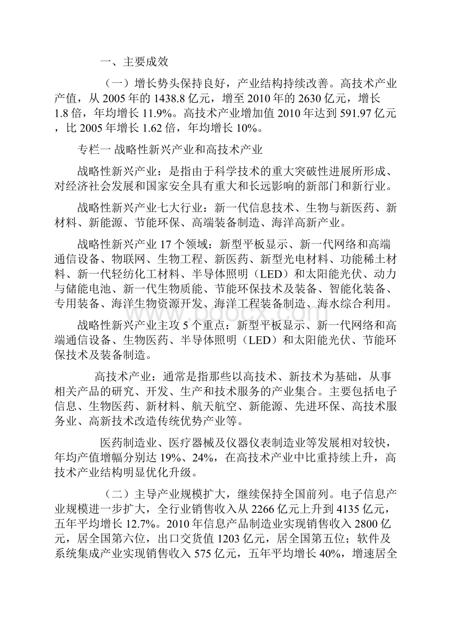 福建省十二五战略性新兴产业暨高技术产业发展专项规划.docx_第3页