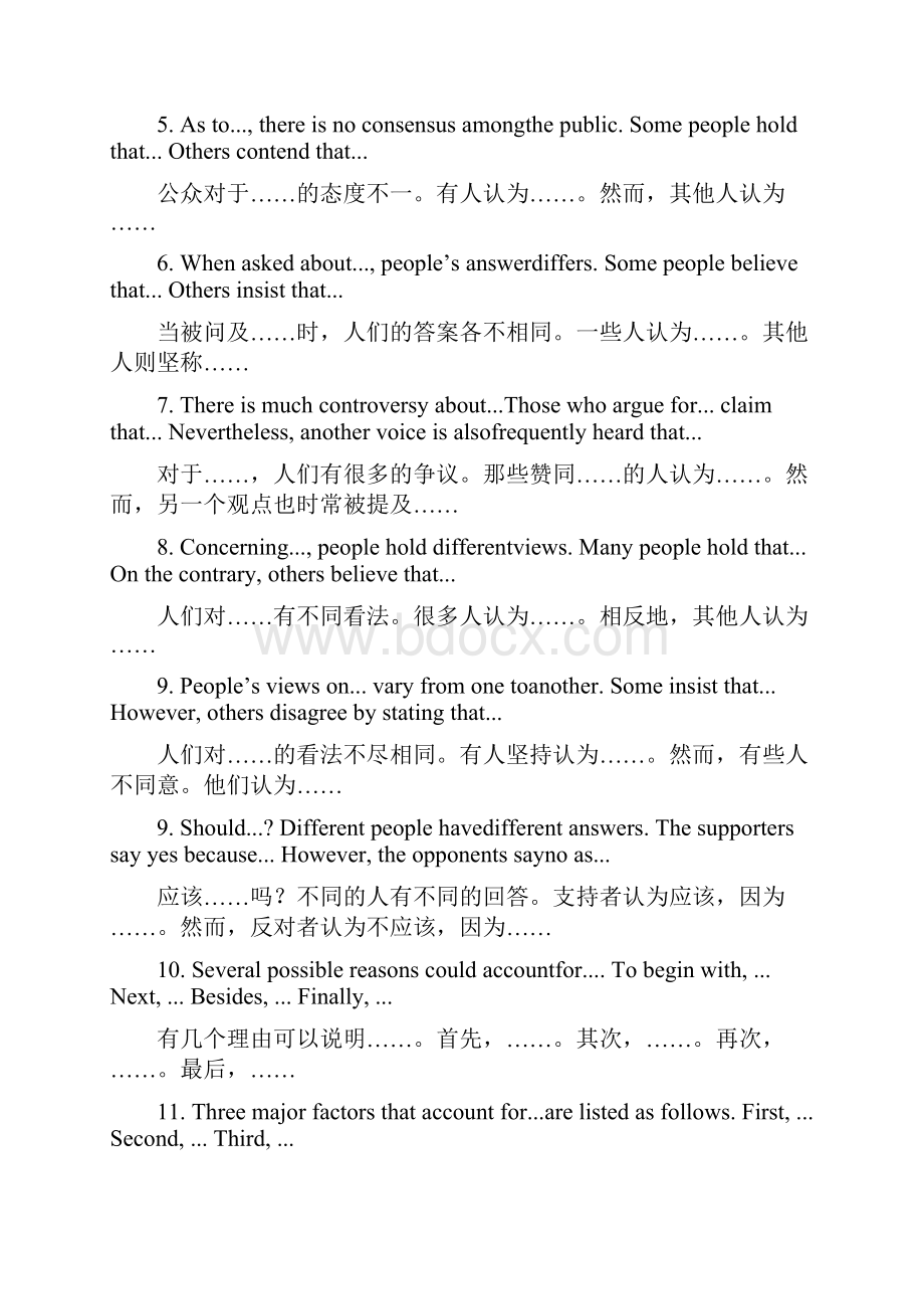 英语六级作文万能句型.docx_第3页