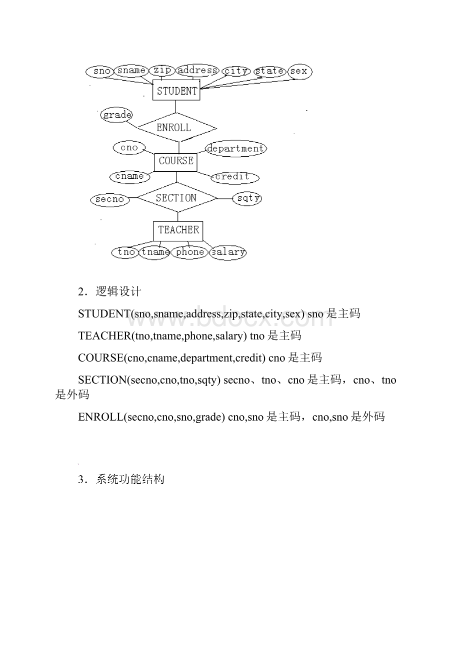 大数据库课程设计报告材料完整版.docx_第3页