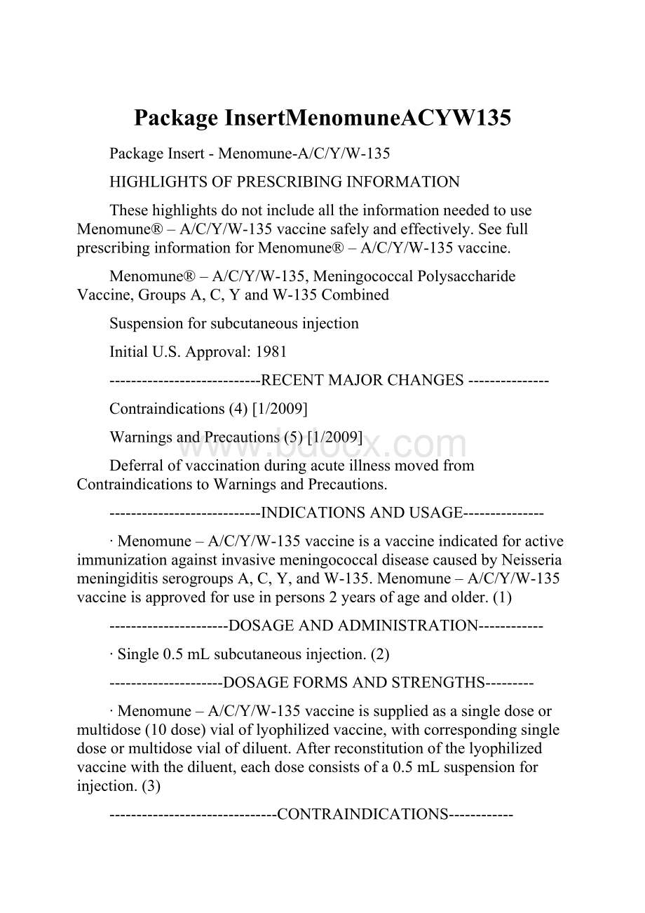 Package InsertMenomuneACYW135.docx