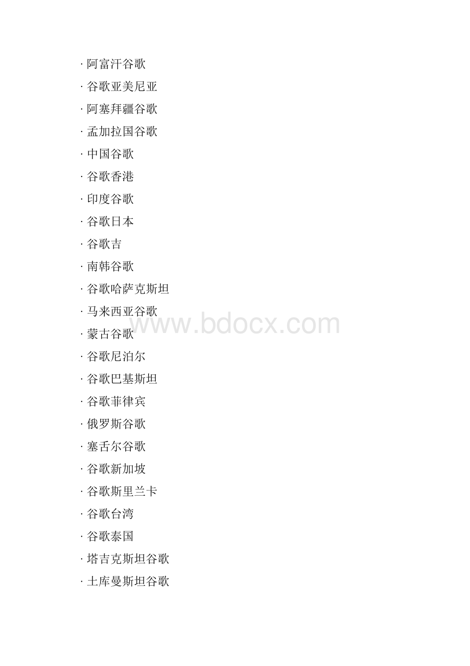 全球谷歌域名GOOGLE全球服务域名.docx_第2页