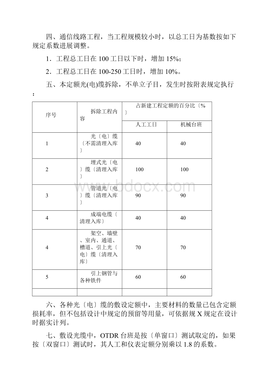 通信建设工程预算定额第四册通信线路工程.docx_第2页