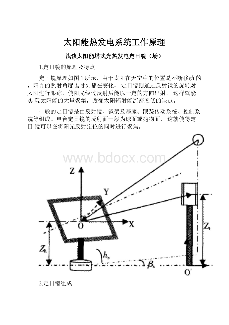 太阳能热发电系统工作原理.docx