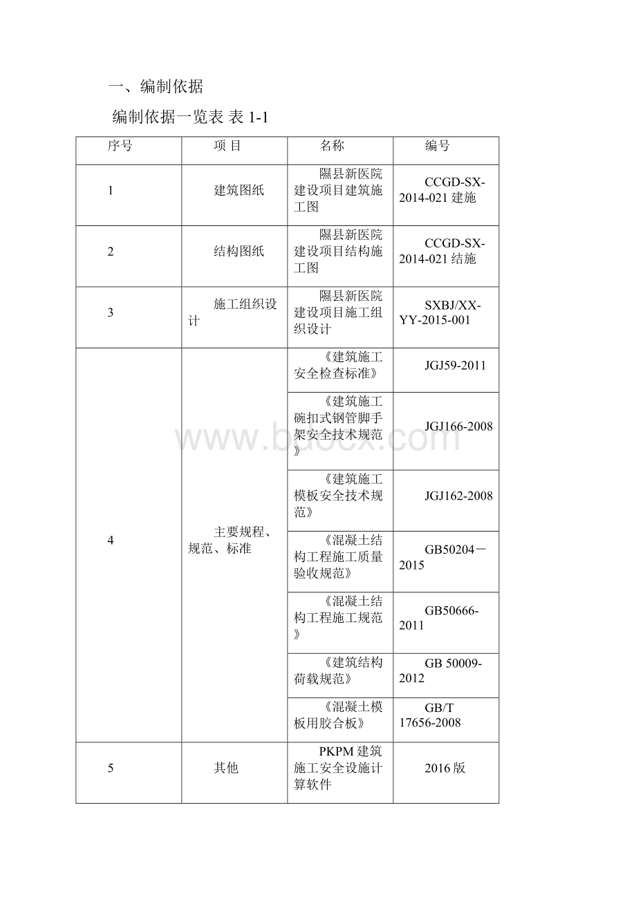 隰县新医院建设项目住院楼模架施工方案.docx_第2页